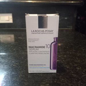 NIB (New in Box) LA ROCHE-POSAY Niacinamide 10 Serum 1fl oz / 30 ml